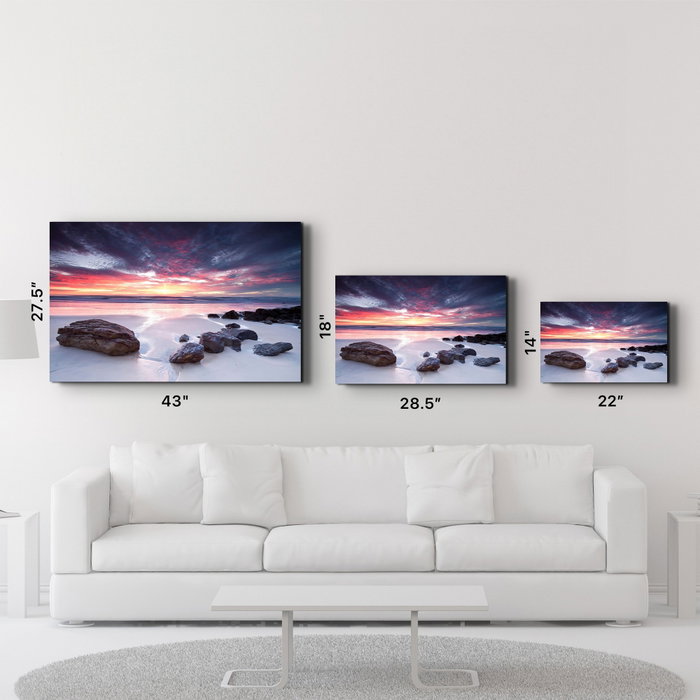 Wallity CAM-3020 - Pintura Decorativa de Vidrio Templado, 46 x 72 cm